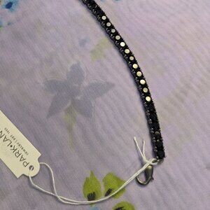 New with Box Park Lane Mini Impression Black Gem and Hematite Bracelet